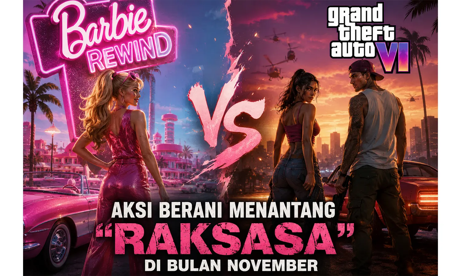 Barbie Rewind vs GTA 6: Aksi Berani Menantang 