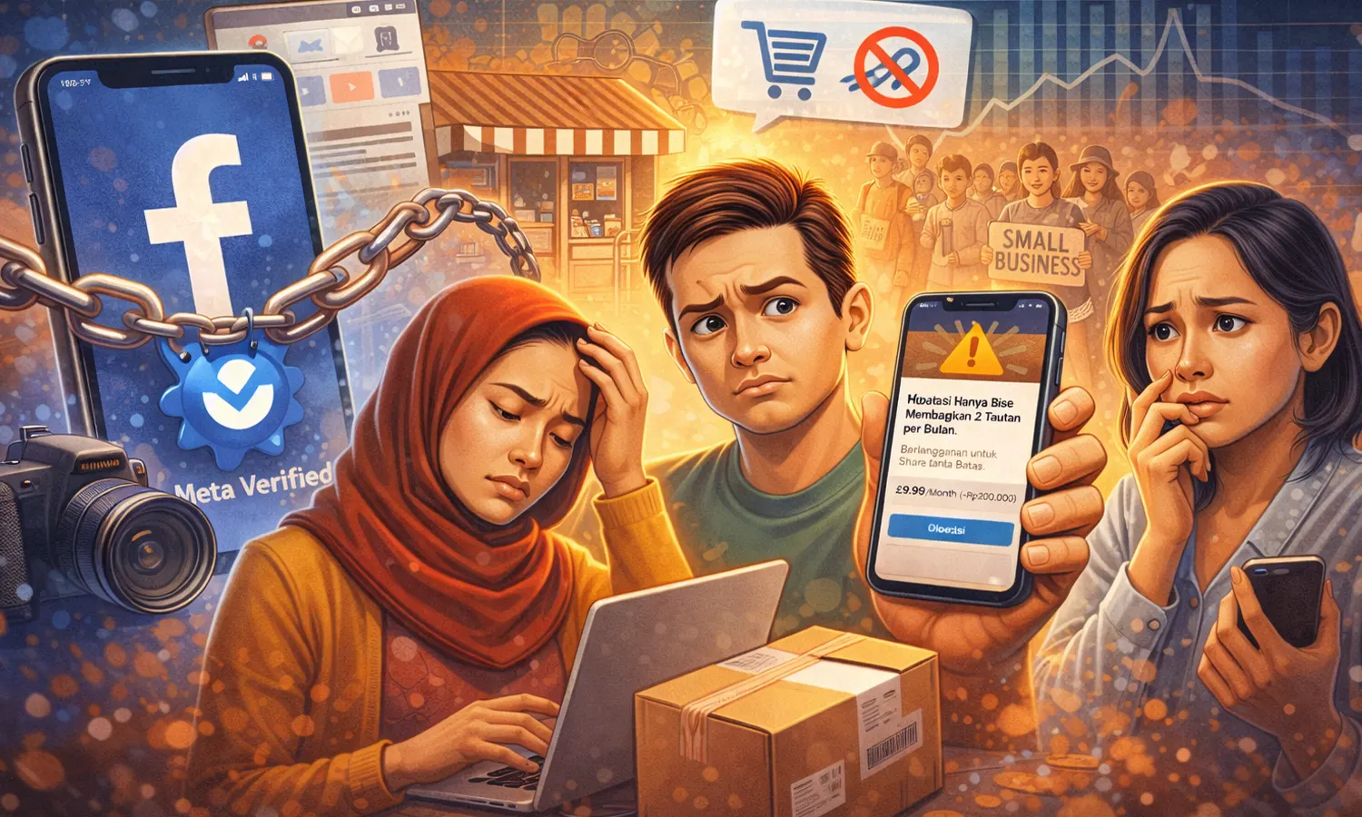 Facebook Uji Fitur Berbayar, Kreator Kecil Terancam Kehilangan Akses Promosi
