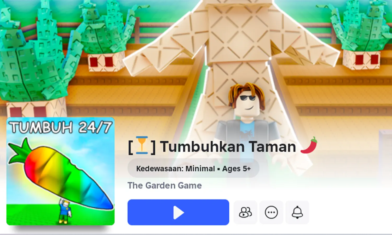 10 Tips Bermain Game Grow A Garden di Roblox agar Kebunmu Cepat Berkembang